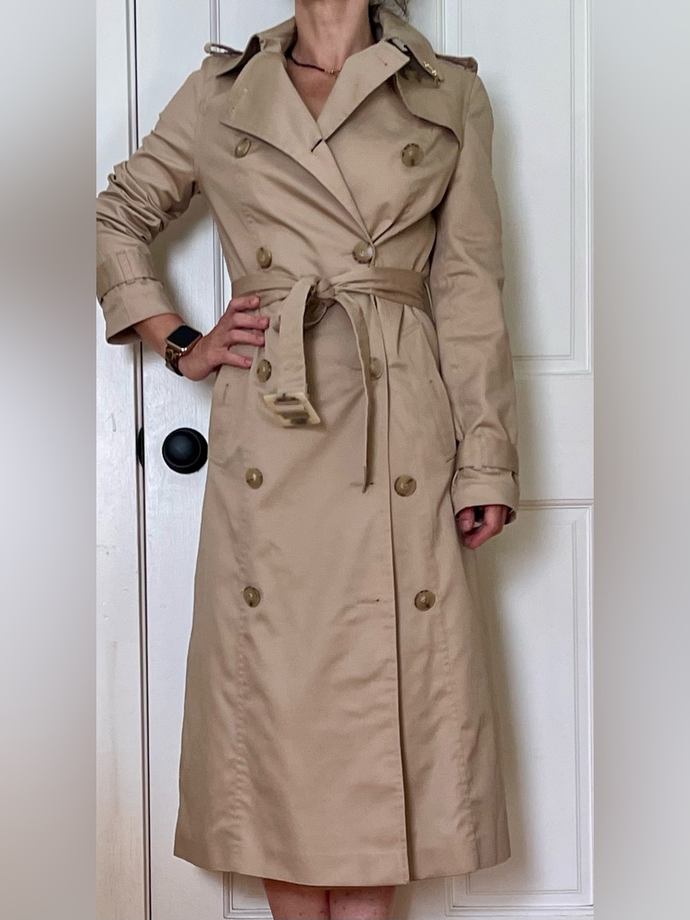 Beige Trenchcoat